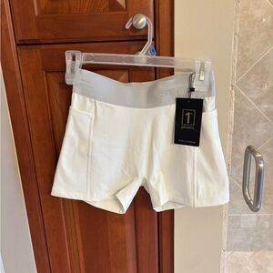 NWT 1st Form White Shorts